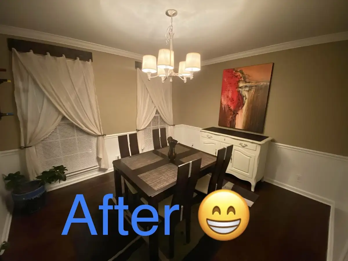 Professional dining room restoration after water damage in Council Bluffs
